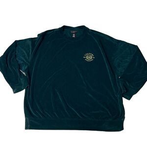 H&M Men's Dark Green Golfers Associated 1951 Crew Neck Long Sleeve Sweatshirt